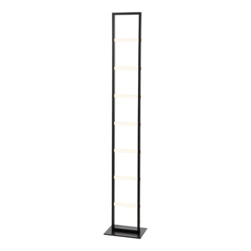 Ivan 59.3" Minimalist Modern Iron Ladder Dimmable Integrated LED Floor Lamp - JONATHAN Y